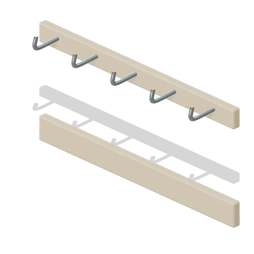 Racket Wall Rack (Squash Club and Racket Workshop)