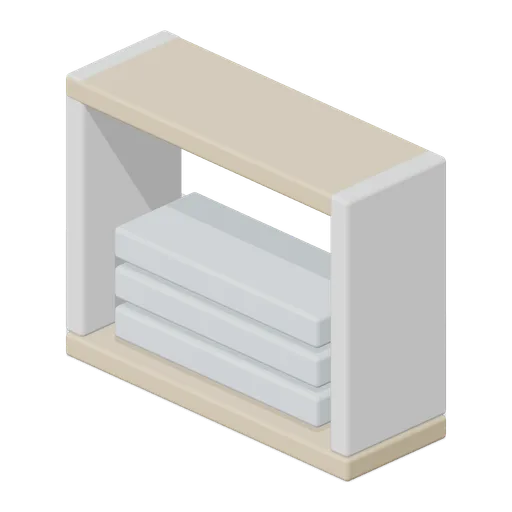 Towel Shelf (Squash Club and Racket Workshop)