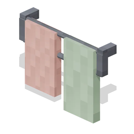 Towel Rail With Towels (Pixel Modern Apartments)