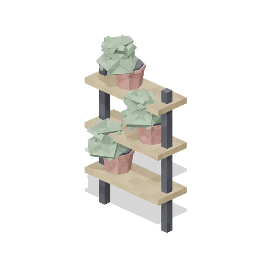 Houseplant Stand (Pixel Modern Apartments)