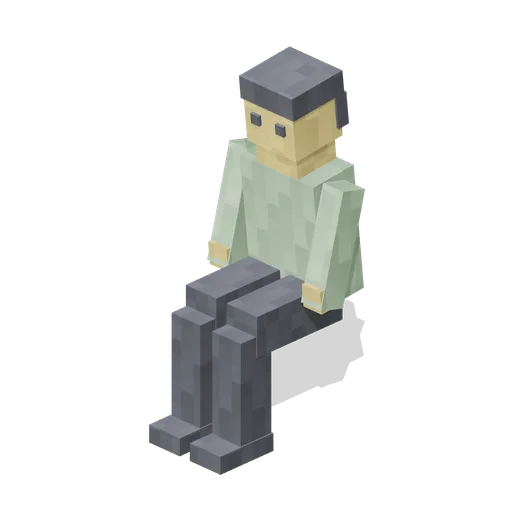 Resident Sitting (Pixel Modern Apartments)