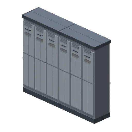 Station Locker Bank (Fire and Emergency Services)
