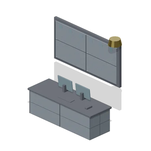 Watch Room Desk (Fire and Emergency Services)