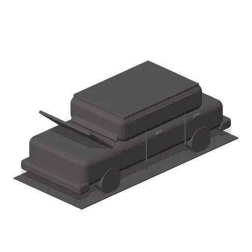 Burnt Car Shell (Fire and Emergency Services)