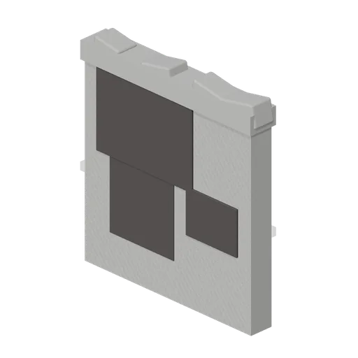 Scorched Wall Section (Fire and Emergency Services)