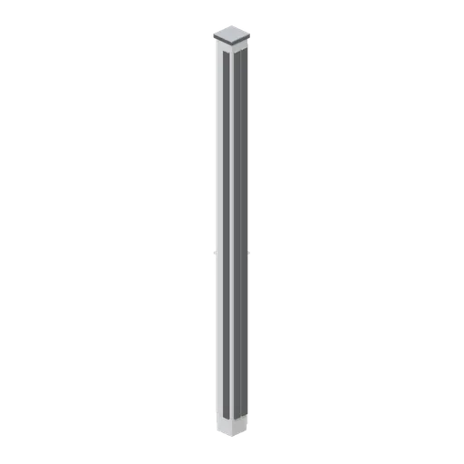 Partition corner post (Police Station and Detective Office)