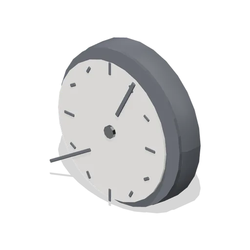Wall clock (Police Station and Detective Office)