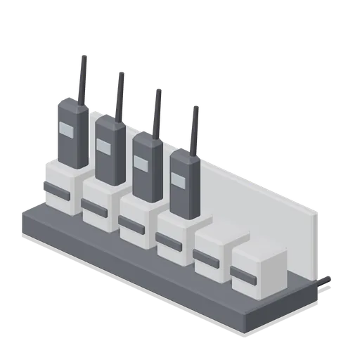Radio charging rack (Police Station and Detective Office)