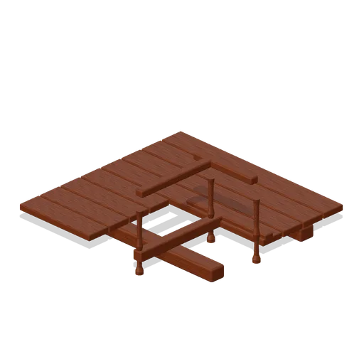 Loft Floor Slab With Hatch (Witch Cottage and Apothecary)