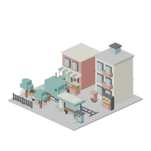 Pocket Borough starter scene