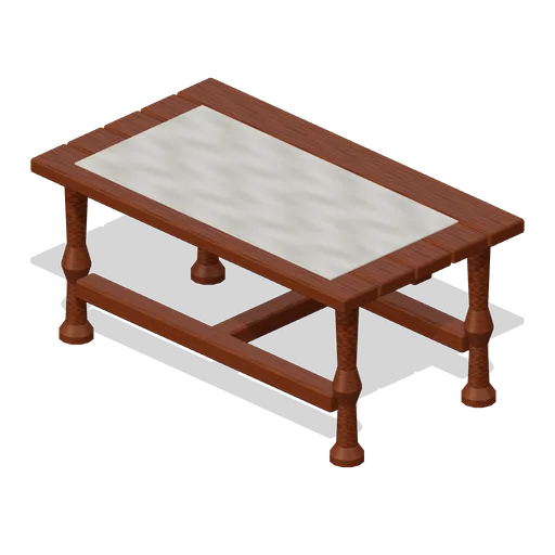 Scrubbed Table (Witch Cottage and Apothecary)