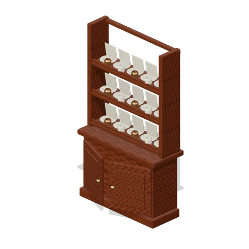 Welsh Dresser (Witch Cottage and Apothecary)