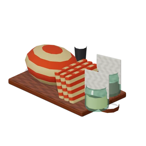 Bread And Preserves Board (Witch Cottage and Apothecary)
