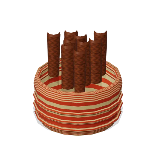 Log Basket (Witch Cottage and Apothecary)