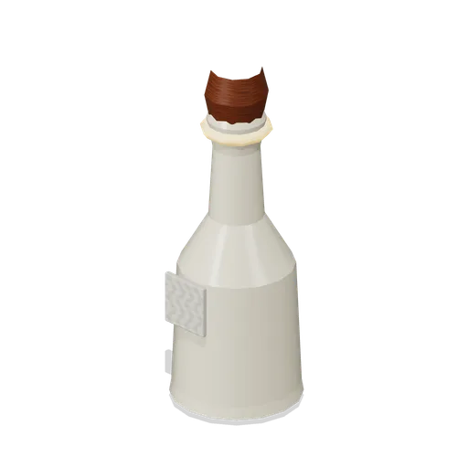Potion Bottle Conical Cream (Witch Cottage and Apothecary)