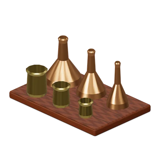 Funnel And Measure Set (Witch Cottage and Apothecary)