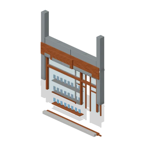 Shopfront Bay, Bookshop (Japanese School and City Street)