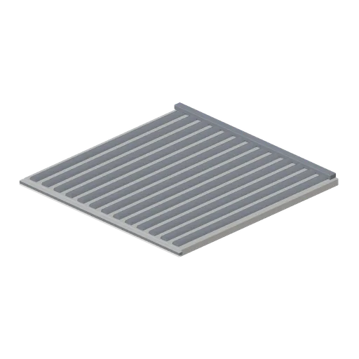 Roof Section, Tiled (Japanese School and City Street)