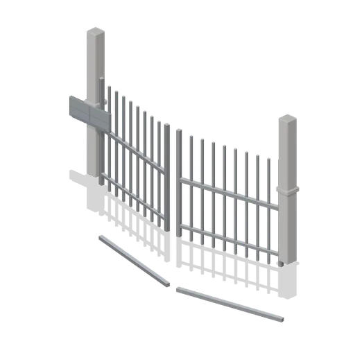 School Gate (Japanese School and City Street)