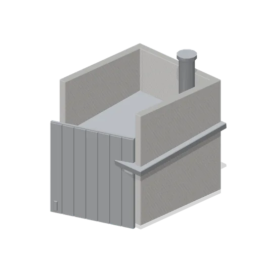 Incinerator Shed (Japanese School and City Street)