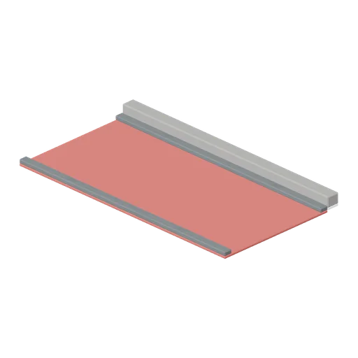 Running Track Edge Section (Japanese School and City Street)
