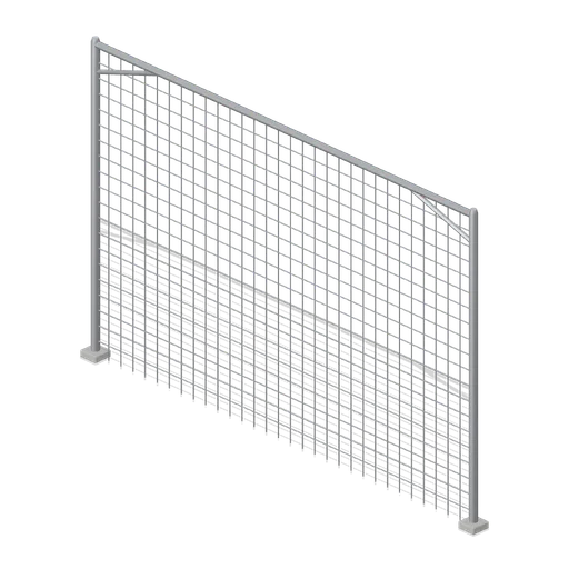 Backstop Net Frame (Japanese School and City Street)