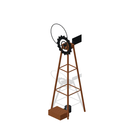 Windmill Water Pump (Wild West Frontier Town)