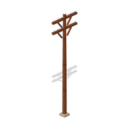 Telegraph Pole (Wild West Frontier Town)