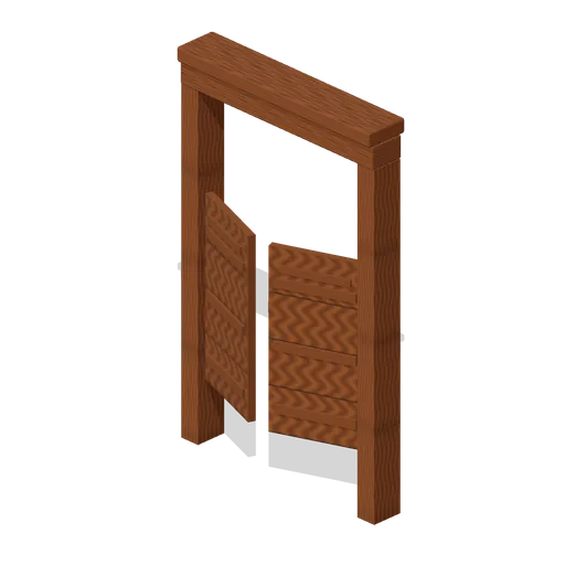 Saloon Swing Doors (Wild West Frontier Town)