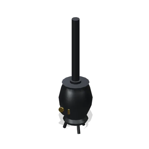 Potbelly Stove (Wild West Frontier Town)