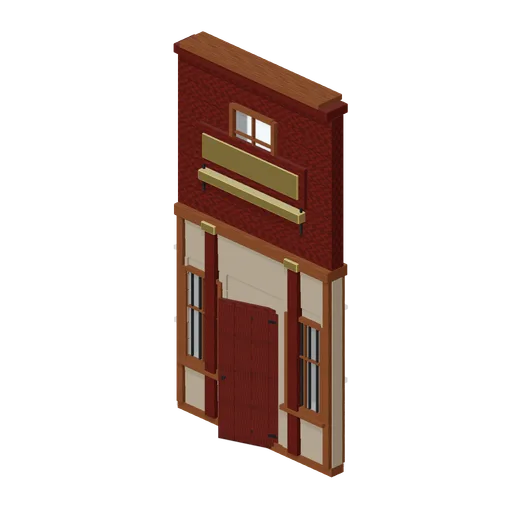 Bank Facade Bay (Wild West Frontier Town)