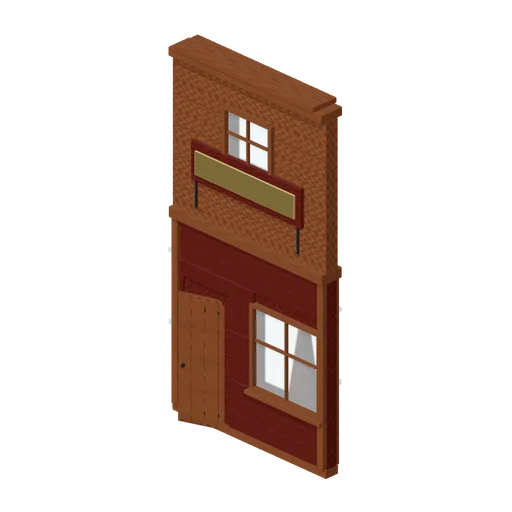 Undertaker Facade Bay (Wild West Frontier Town)