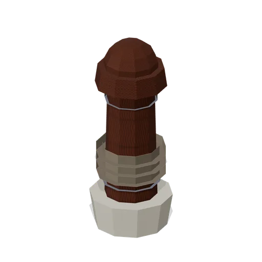 Quay Bollard Post (Pirate Port and Tall Ships)