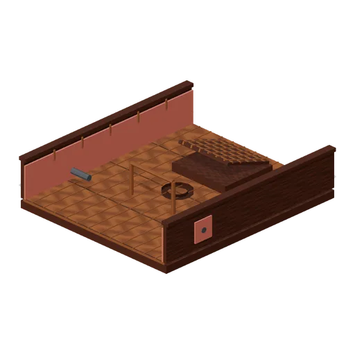 Brig Deck Section (Pirate Port and Tall Ships)