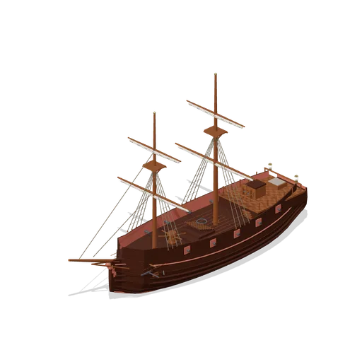 Two Masted Brig (Pirate Port and Tall Ships)