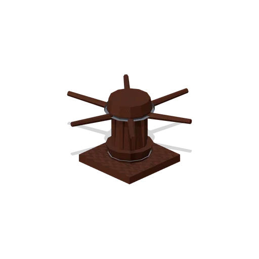 Deck Capstan (Pirate Port and Tall Ships)