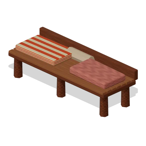 Longhouse Sleeping Platform (Viking Age Longhouse and Longship)