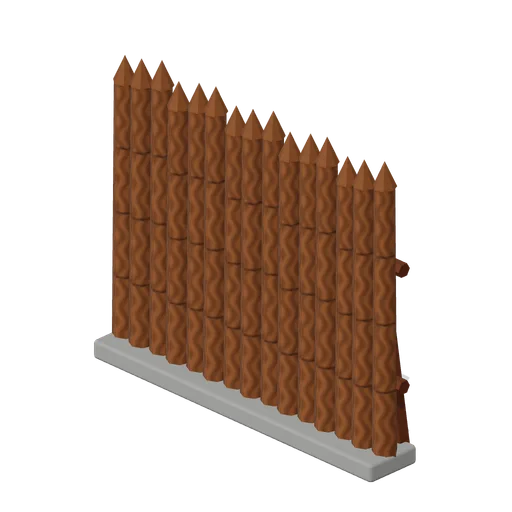 Palisade Section (Viking Age Longhouse and Longship)