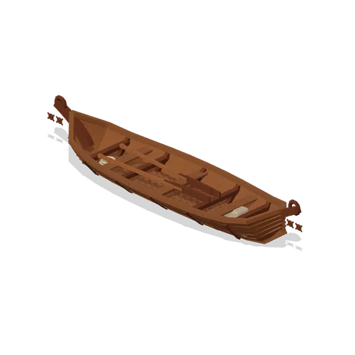 Faering Rowing Boat (Viking Age Longhouse and Longship)