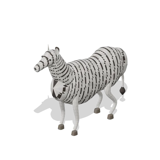 Plains zebra (Realistic Wild Animals HD)