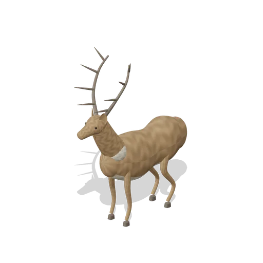 Red deer stag (Realistic Wild Animals HD)