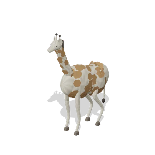 Reticulated giraffe (Realistic Wild Animals HD)