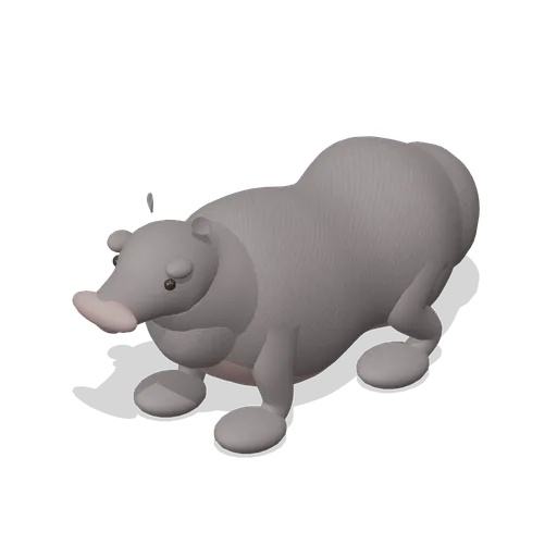 Hippopotamus (Realistic Wild Animals HD)