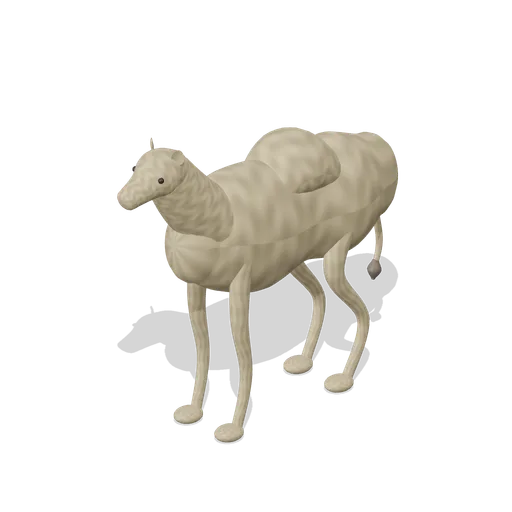 Dromedary camel (Realistic Wild Animals HD)