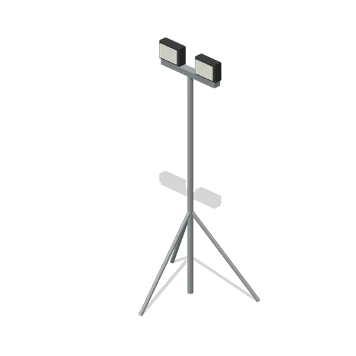 Tripod Light (Off-Grid Power and Controls)