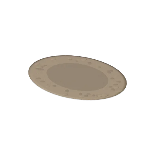 Waterhole with muddy bank (Realistic Wild Animals HD)