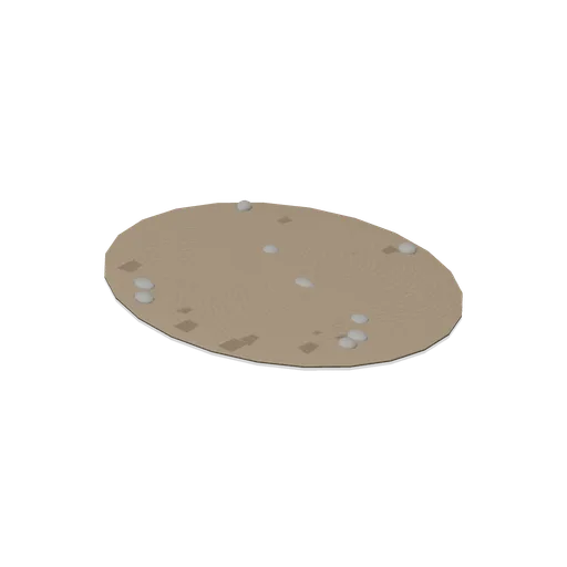 Trampled earth scrape (Realistic Wild Animals HD)