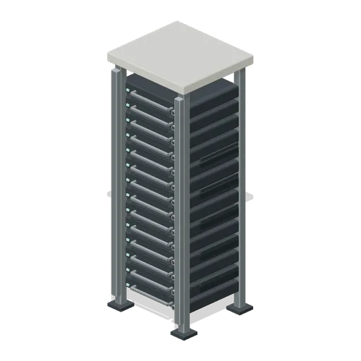 Power Amplifier Rack (Broadcast Tower and Relay Station)