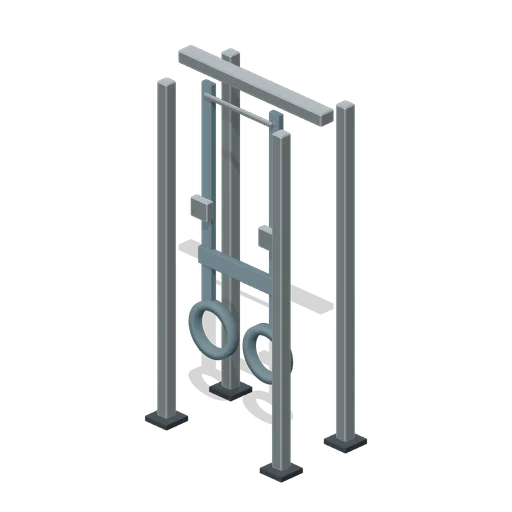 Technician Harness Rack (Broadcast Tower and Relay Station)