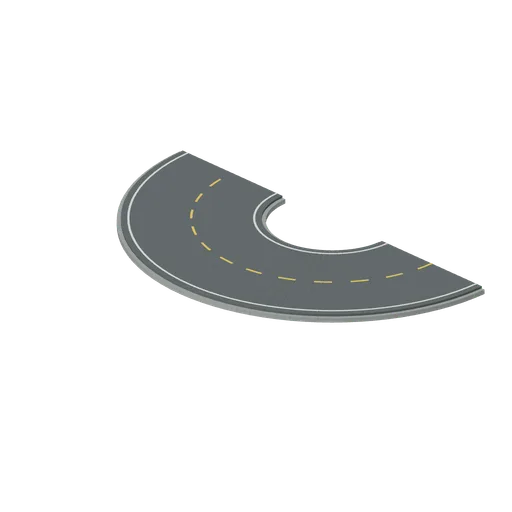Road Hairpin Module (Mountain Border Checkpoint)